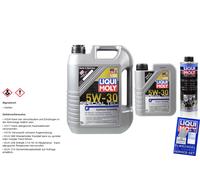 6 Litres Liqui Moly Huile Moteur Set Special Tec F 5W-30 Pro-Line Motorspülung