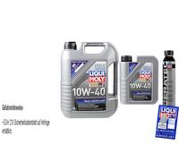6 Litres Original Liqui Moly Set MoS2 Leichtlauf 10W-40 Ceratec Huile Moteur