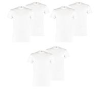 6 Lot De Puma Basic Ras Du Cou T-Shirt Hommes Haut Col Rond