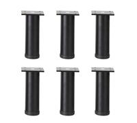 6 Lots de Pieds de Meubles réglables en Alliage d ' Aluminium, Styles Modernes, élévateur de Jambe de lit pour Un réglage de la Hauteur Stable, Pieds de Meubles Flexibles