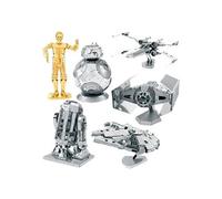 6 maquettes métalliques 3D Star Wars Multicolore