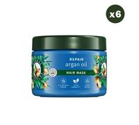 6 Masques Cheveux Réparation À L'huile D'argan 500ml - Herbal Essences