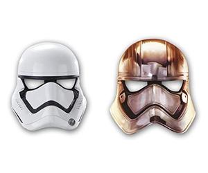 6 Masques Star Wars VII 7 - Taille Unique