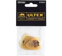 6 Médiators et onglets Jim Dunlop Ultex, Variety Pack De