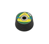 6 meules boisseau à ébarber SUPRA C 16 R D. 110 x 55 x 22,23 mm - Pierre / Béton - 13727