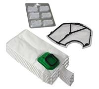 6 Microfibre Sacs Aspirateur + 6 Parfums + Filtre Moteur for Vorwerk Kobold VK 140, 150, VK140, VK150