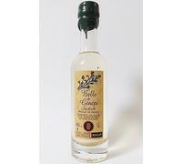 6 mignonettes de liqueur belle de genepi 5cl presente en coffret bois louis roque