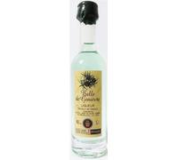 6 mignonettes de liqueur belle de genievre 5cl presentees en coffret bois louis roque