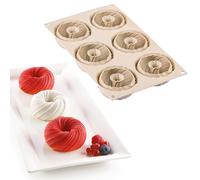 6 MINI INTRECCIO - MOULE SILICONE D7.5/ H3.5CM Silikomart