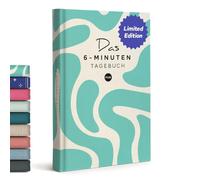 6-Minuten Journal intime 2026 pour adulte (édition limitée) - Plus de pleine conscience, d'amour de soi et de résilience - Journal de gratitude - Traduit en 22 langues
