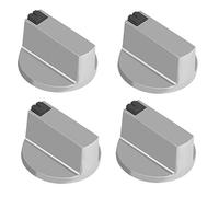 6 mm Cuisinière à gaz Boutons Alliage de Zinc Cuisine Four Bouton Rotatif Universel Locks Four Interrupteur de Cuisson Control 4stk