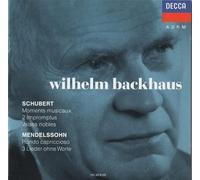 Schubert, Schumann Et Mendelssohn Par Wilhelm Bachaus