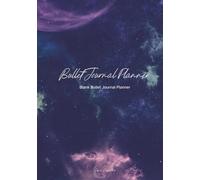 6-Month Bullet Journal Planner - Customizable Daily & Lifestyle Planner for Creative Organization | 7.5 x 9.25 in 105 pages