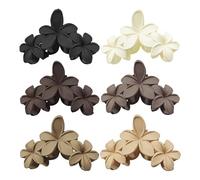 6 Morceaux D'Aiguille De Cheveux De Fleurs, Accessoires De Cheveux Simples Rétro, Décorations De Coiffures, Accessoires De Cheveux Élés Et Coiffure Pour Les Femmes.