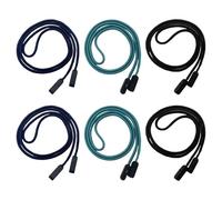 6 Morceaux De Corde De Lunettes Simples, Longe En Verre Antidérapant, Accessoires De Lunettes De Soleil, Longe Anti-Défrchement.