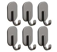 6 Morceaux De Crochets D'Aspiration Magnétiques, D'Accessoires De Maison, De Suspension Et De Fixation Des Articles, De Crochets Simples Et Polyvalents Et De Crochets De Rangement De Cuisine.