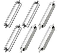 6 Morceaux de Lame de Remplacement en Acier Inoxydable pour Éplucheur de Cuisine