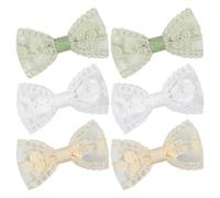 6 Morceaux D'Épingle À Cheveux, Épingle À Cheveux En Dentelle, Épingle À Cheveux Pour Enfants, Épingle À Cheveux Minimaliste Mignonne Et Accessoires De Coiffure Pour Filles.