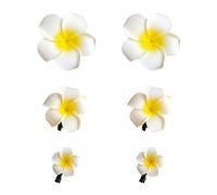 6 Morceaux D'Épingles À Cheveux De Fleurs, Accessoires De Cheveux De Fête À La Plage, Accessoires De Cheveux Élés, Accessoires Photo, Accessoires De Conception De Coiffures.