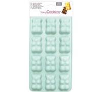 6 moules en silicone oursons guimauve-chocolat