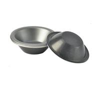 6 moules Pasteis de Nata aluminium revêtu 8 cm