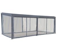 6 Moustiquaires Pour Pergola Bioclimatique Avila 6 X 3,5 M - Hespéride Multicolore
