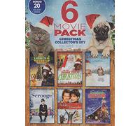 6 Movie Pack ~ Christmas Collector's Set Volume Six: Miracle at Christmas: Ebbie's Story, Santa and Pete, Winslow the Christmas Bear, On the Second Day of Christmas, Scroooge & A Holiday to Remember w/ BONUS 20 Holiday Songs