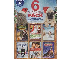 6 Movie Pack ~ Christmas Collector's Set Volume Six: Miracle at Christmas: Ebbie's Story, Santa and Pete, Winslow the Christmas Bear, On the Second Day of Christmas, Scroooge & A Holiday to Remember w/ BONUS 20 Holiday Songs