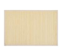 6 Napperons En Bambou 30 X 45 Cm Nature