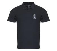 6 Nations Polo piqué de rugby Guinness pour homme | Noir | 2020/21 - Noir - Small