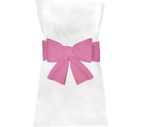 6 noeuds housse de chaise- rose pale - Coloris : Rose1103-32 Chaks Rose