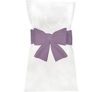 6 noeuds pour housse de chaise - parme - 1103-07 Chaks Violet