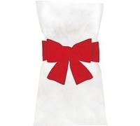 6 noeuds pour housse de chaise - rouge - 1103-02 Chaks Rouge