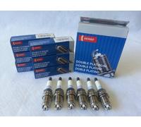 6 nouveaux Denso double platine Multi Sol Spark Plugs Pk20tr11 # 3253