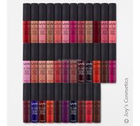 6 NYX Souple Mate Lèvre Crème - Smlc " Choisissez Votre 6 Couleur " Joy's