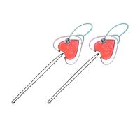 6 ornements cœur sapin murale, cadeau médecin