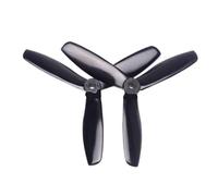 6 ou 12 paires d'hélices à nez arrondi 5045 à 3 pales CW/CCW for quadricoptère de course FPV 250 ZMR210 250(6pairs Black)