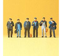 6 Ouvriers / Dockers-HO 1/87-PREISER 10350