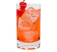 6 oz Round Medium Rocks Glass - Lowball - 2 1/4" x 2 1/4" x 4" - 10 count box