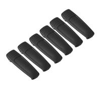 6 Pack Black ABS Belt Clips for TAIT TP8100-9400 Two Way Radios