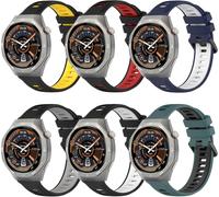6 Pack Bracelets Pour Huawei Gt5 Pro/Gt5/Gt4/Gt3 46Mm, Sport Bracelet De Remplacement 22Mm En Silicone Compatible Avec Samsung Galaxy Watch 3 45Mm/Watch 46Mm, Pour Amazfit Gtr4/Gtr[MON9264166]