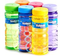 6 Pack Bubble Bottles (118ml Bubble Solution),Party Favors For Kids,Bubble Wand,Large Bubble Kit,Summer Toys For Toddlers,Kids Gift