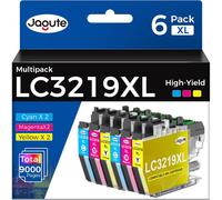 6 Pack Cartouche D¿Encre Lc-3219Xlc Lc-3219Xlm Lc-3219Xly Compatible Avec Cartouche Brother Lc3219Xl Lc3217 Pour Brother Mfc-J5335Dw Mfc-J5330Dw J6530Dw Mfc-J6930Dw Mfc-J6935Dw Mfc-J5730Dw