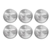 6 Pack - Cr2032 3v Lithium Coin Cell Battery Dl2032 Ecr2032
