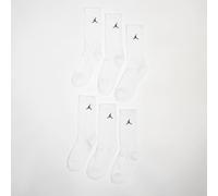 6 PACK - Everyday Essentials Crew blanc 9Y-11Y
