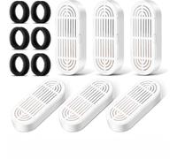 6 Pack Filtres de Remplacement Éponges Pré-filtres pour Fontaine à Eau Animaux Compagnie Automatique Filtration Quadruple Chats et Chiens