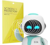 [6 Pack] Full Coverage Clear Tpu Screen Protector Compatible With Eilik Robot