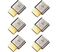6 Pack HDMI DDC EDID Headless Ghost Display Emulator (Compatible with Headless Headsets 1920*1080@60Hz).[F159]