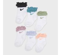 6 PACK - Infant/Toddler Ruffle Socks multicolore 6M-12M