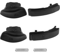 6 Pack LR ZR ZL Trigger Button with Springs Compatible with Nintendo Switch Joy-Con Controller Replacement Parts Black